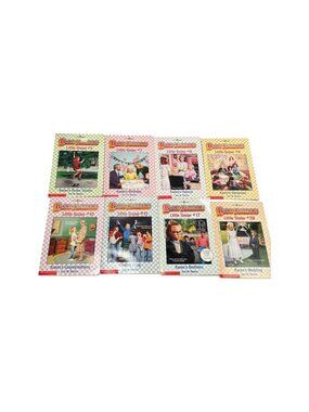 Babysitter Club Little Sister Lot 8 Book PB Ann M Martin 2 7 8 9 10 11 17 39 PB
